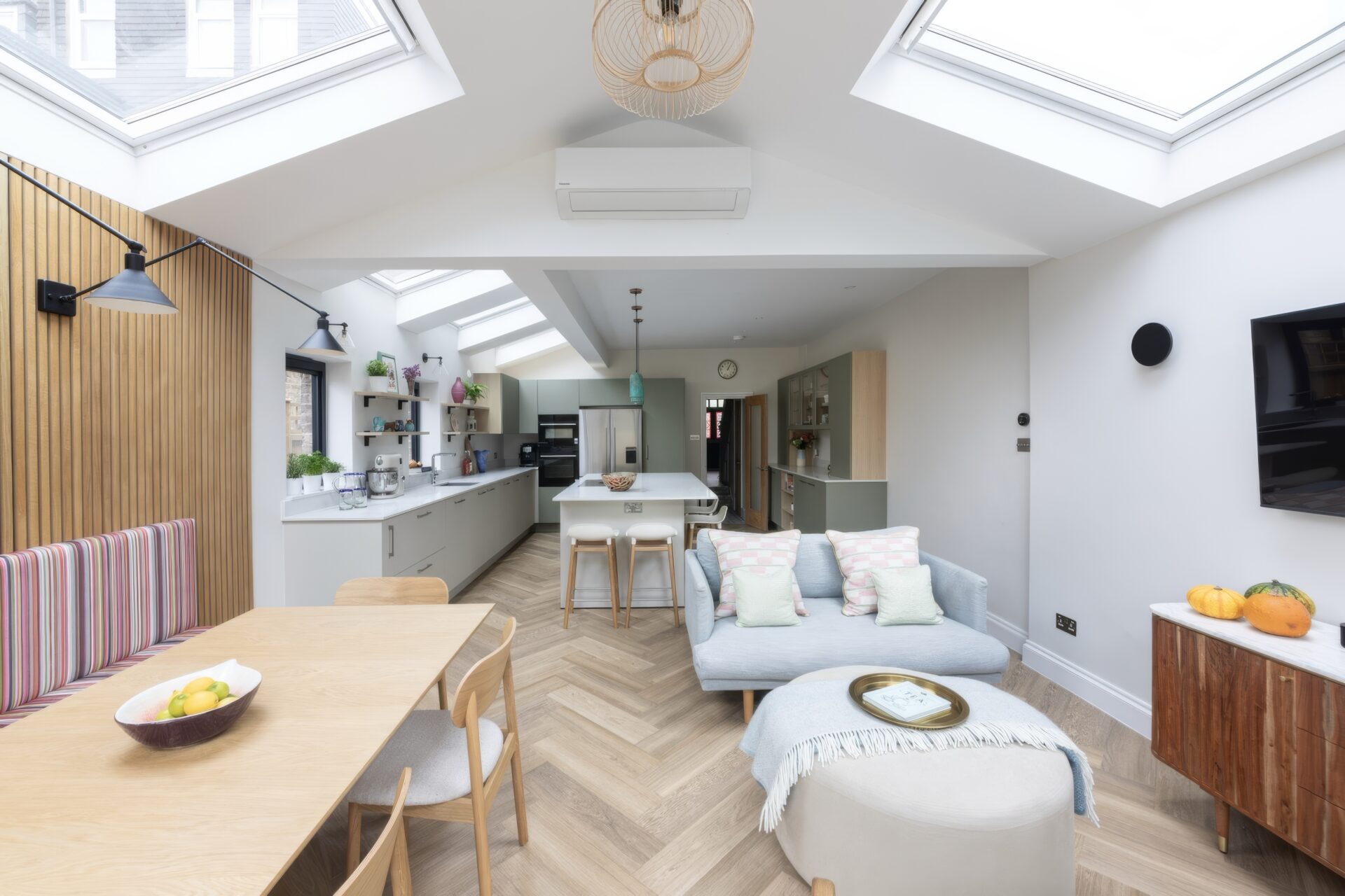 Glorious Family Space - Anna Auzins - Wimbledon Interior Designer
