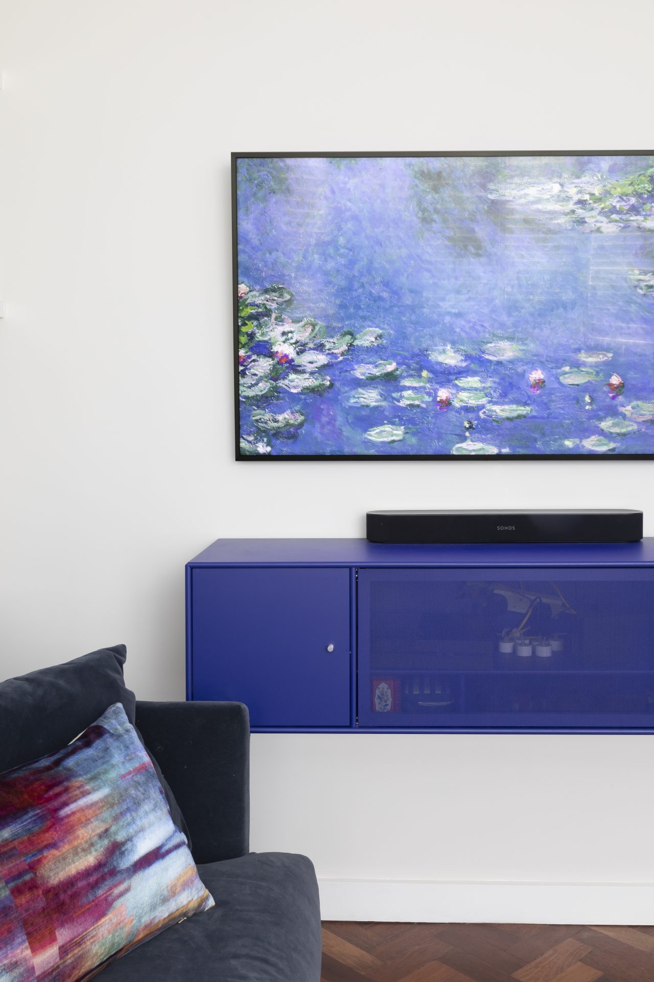How to hide a TV in your living room Anna Auzins Interior Designer