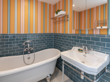 Stripes in interior design Anna Auzins Wimbledon Interior Designer